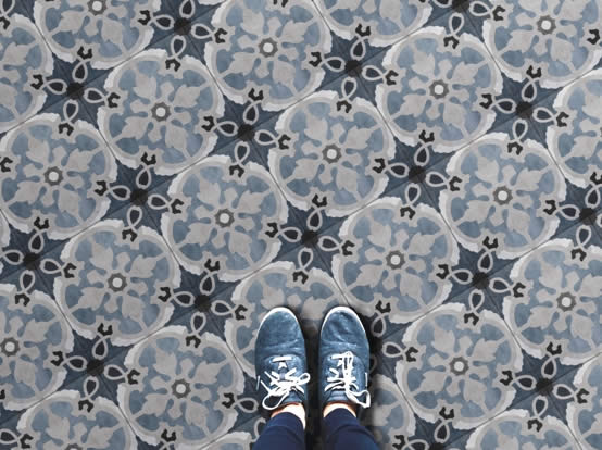 Artisan Tiles Sydney Australia Blue Pattern
